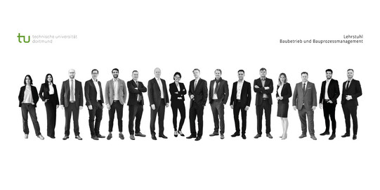 Gemeinschaftsfoto des Lehrstuhls
