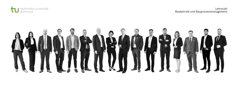 Gemeinschaftsfoto des Lehrstuhls